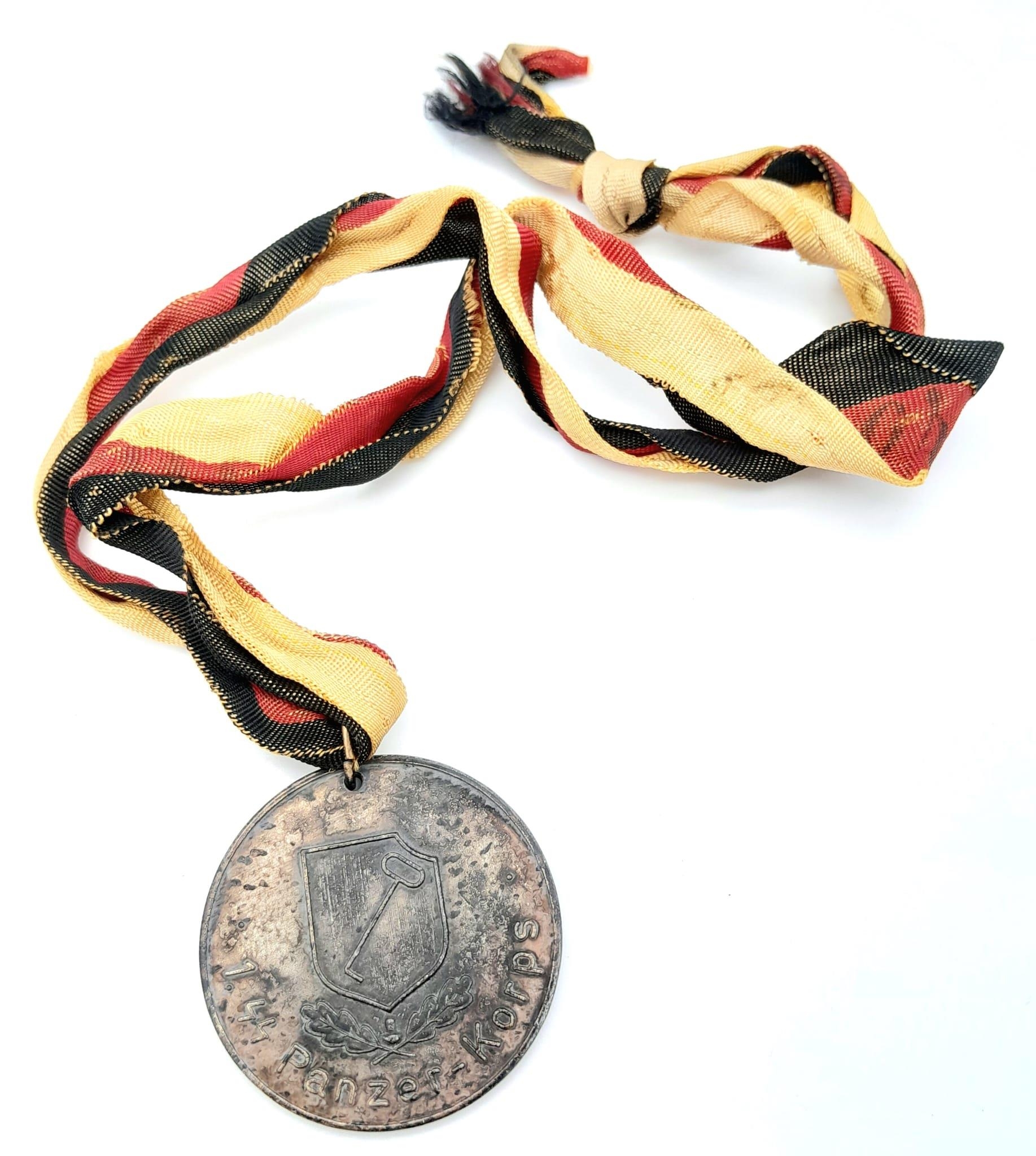 3rd Reich 1st SS Panzer Sports Day Medallion. - Image 2 of 3