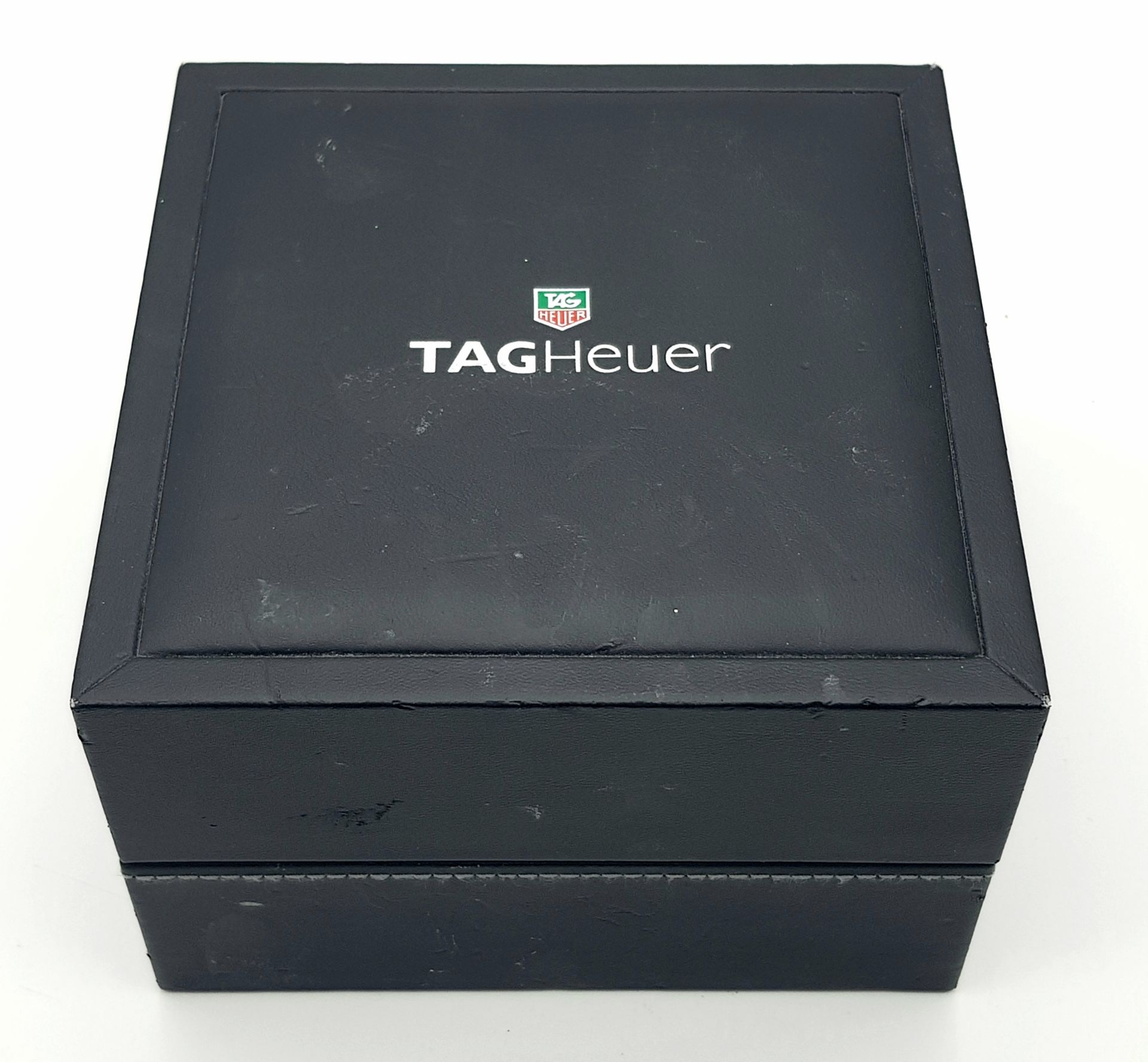 A TAG-HEUER LADIES BI-METAL "AQUARACER" WITH MOTHER OF PEARL DIAL AND DIAMOND NUMERALS , COMES IN - Image 6 of 8