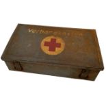 WW2 German Luftwaffe First Aid Tin with Contents.