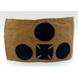 WW1 Imperial German Disabled Veterans Armband for the Deaf & Blind.