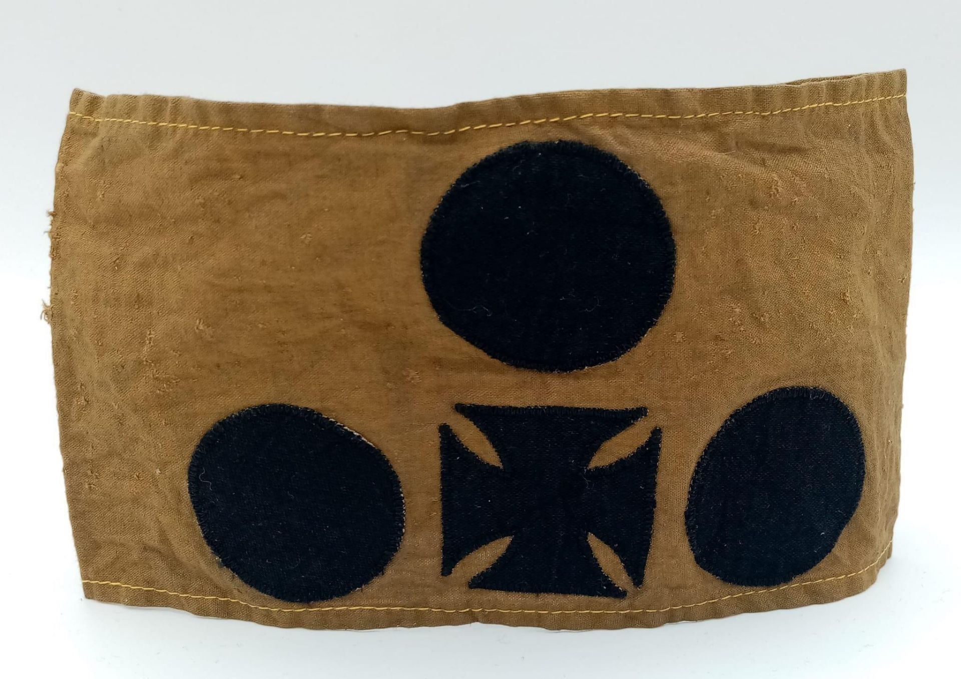WW1 Imperial German Disabled Veterans Armband for the Deaf & Blind.