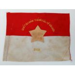 Vietnam War Era Vietcong Victory Banner 30 x 22 cm “Chose To Fight, Fight To Win-Destroying the