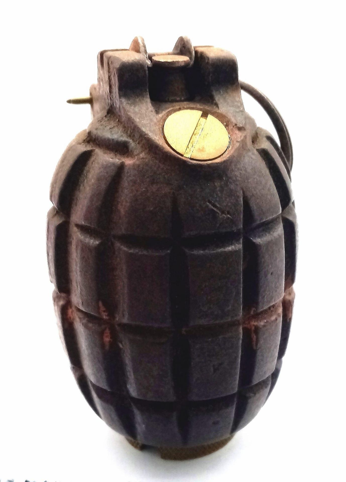 INERT WW1 No 5 Mills Hand Grenade Dated Feb 1916. Great condition for its age. Maker Vickerys