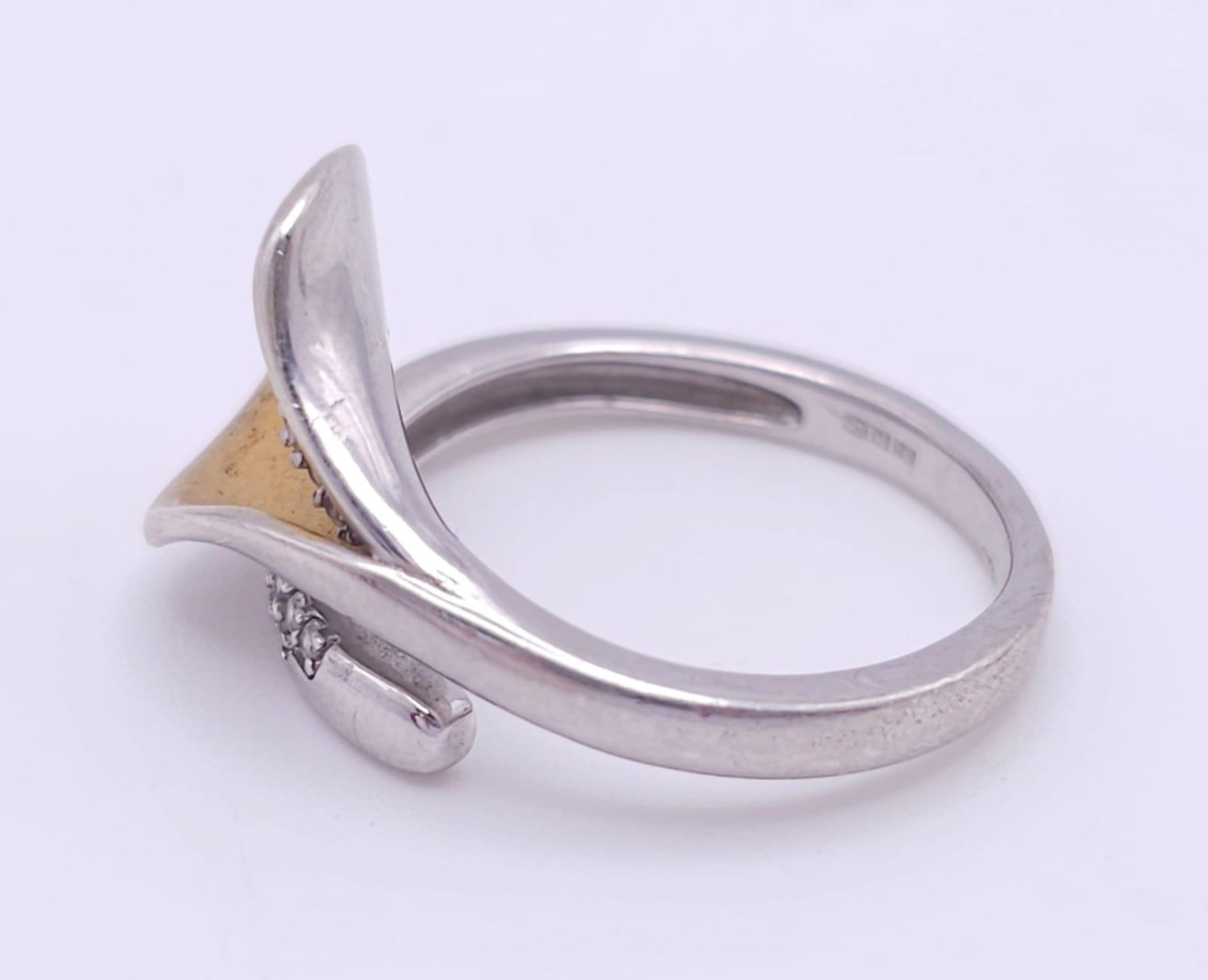 Three Different Style Fancy Sterling Silver Rings - 2 x P, 1 x N. 21.2g total weight. Ref: 016551. - Image 16 of 19