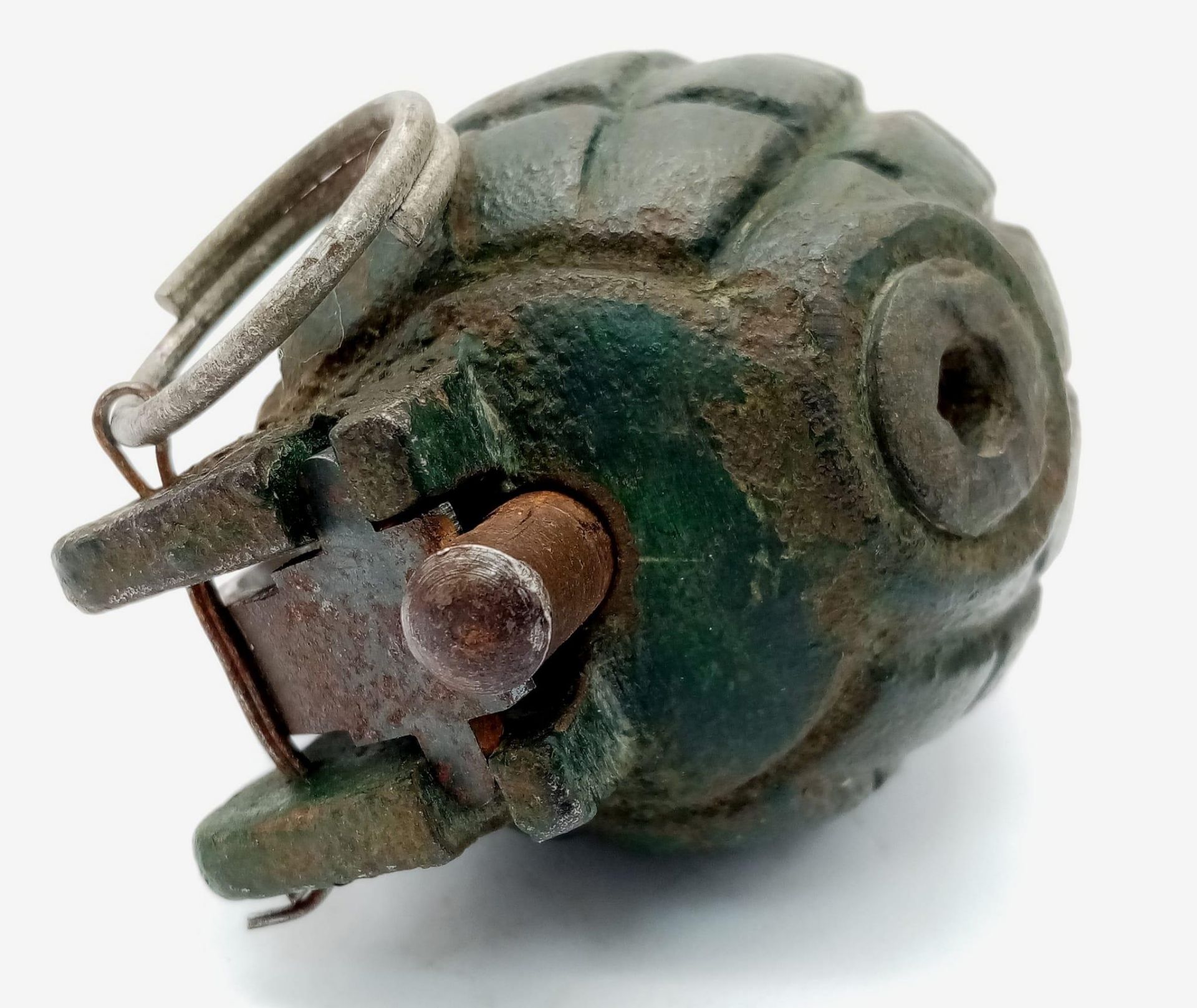 INERT Israeli Made No 36 Mills Grenade. Circa late 1940s-Mid 1950’s. UK Mainland Sales Only. - Image 5 of 6