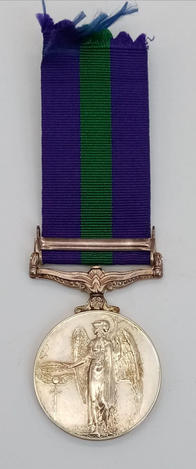 1918-1962 British General Service Medal with Canal Zone Bar. Awarded to: ACI A. Worsfold 2516441 R. - Image 2 of 5