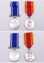 A Police Exemplary Service Medal (GVIR) named to: Const. Thomas Robinson; together with a Fire