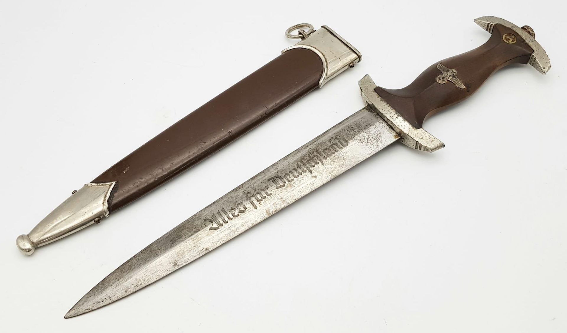 3rd Reich SA Dagger Rzm M/7 Waffenfabrik Max Weyersberg, Solingen.