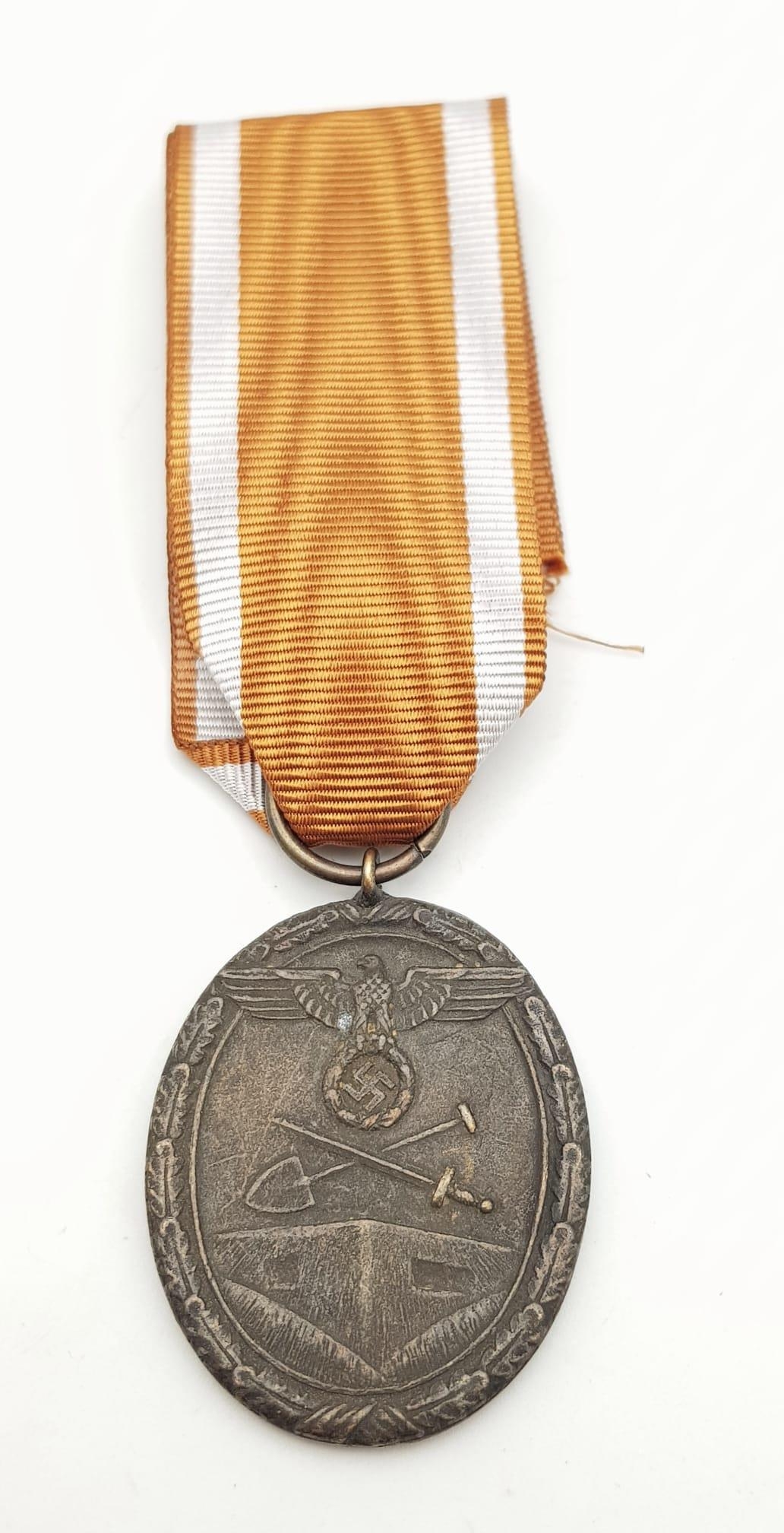 WW2 German West Wall Medal Awarded to those who had built or served on the Siegfried Line.