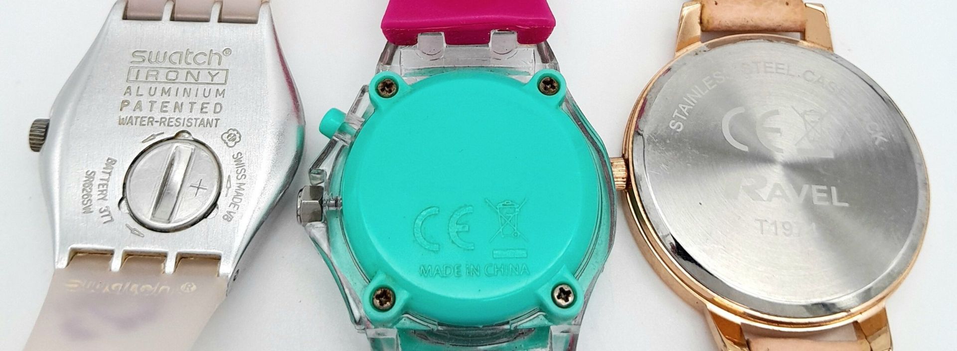 A Parcel of Three Collectible Ladies/Girls Fun Dress Watches. Comprising: 1) A Swatch Irony - Image 9 of 10