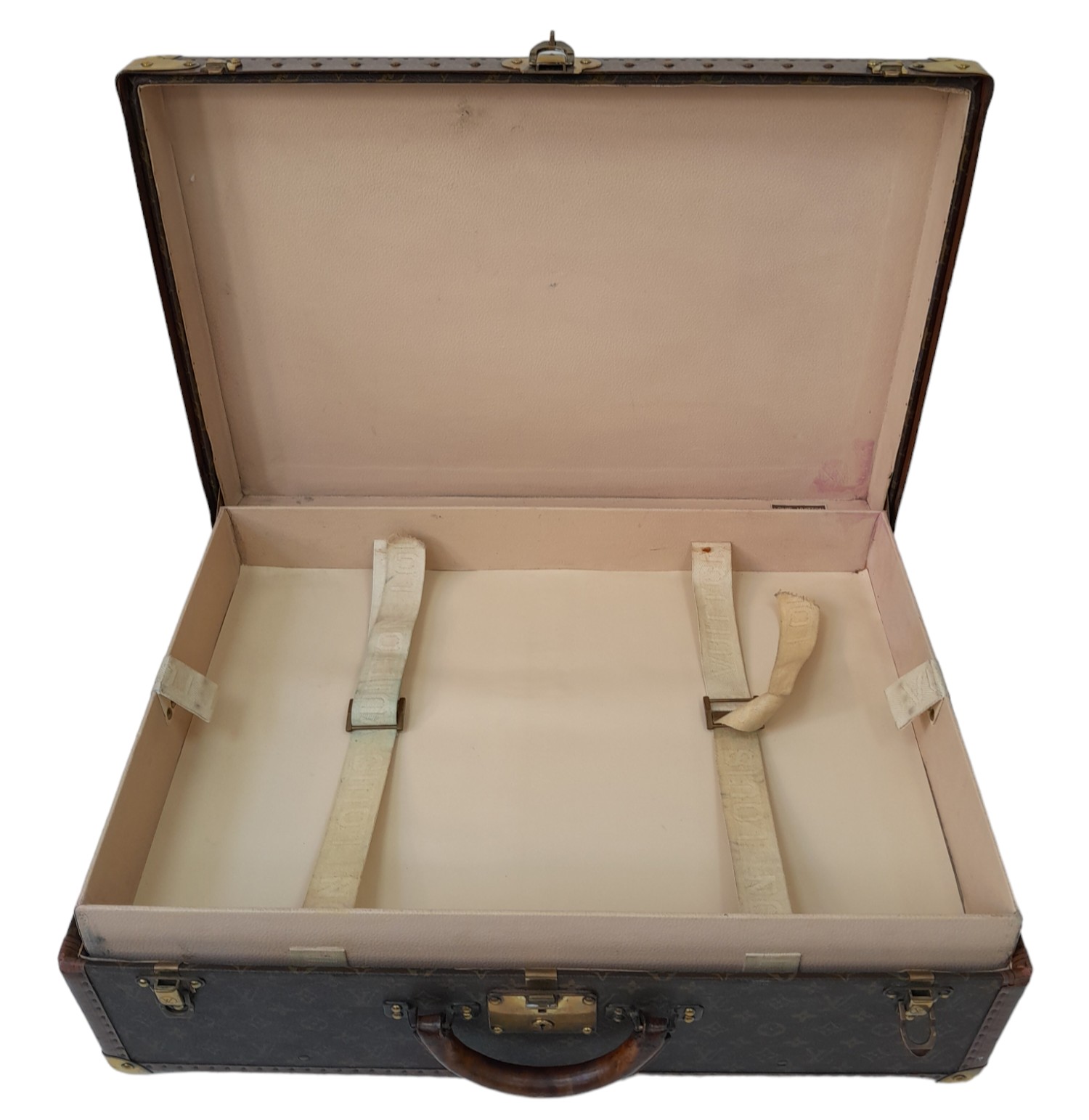 A Vintage Possibly Antique Louis Vuitton Trunk/Hard Suitcase. The smaller brother of Lot 38! - Image 6 of 13