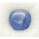 A 13.82ct Untreated Burmese Blue Sapphire Cabochon Gemstone - AIG Certified in a Sealed Container.
