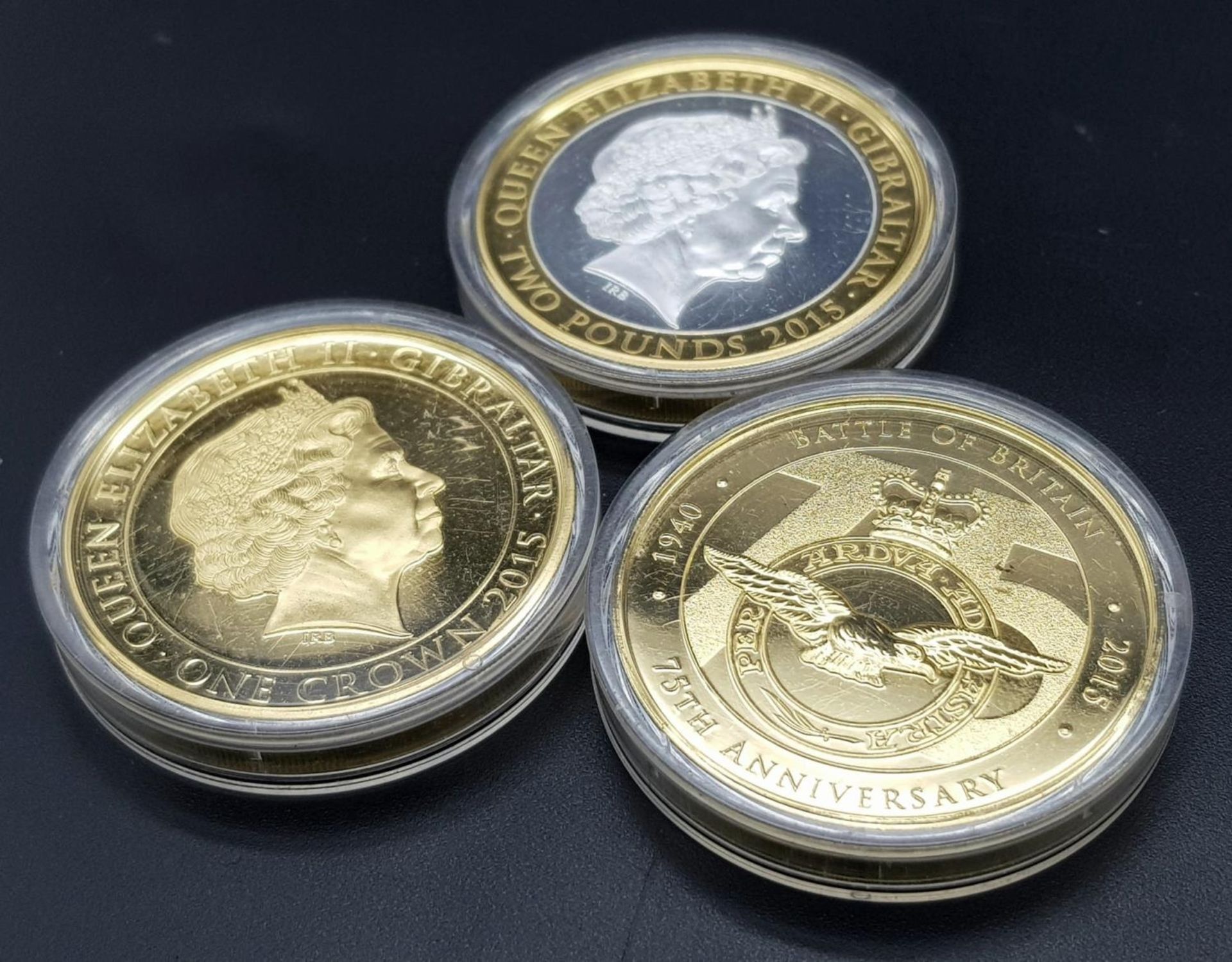 A Parcel of Three WW2 Commemorative Coins Comprising; 1) Winston Churchill ‘Blood, Sweat and - Image 2 of 4
