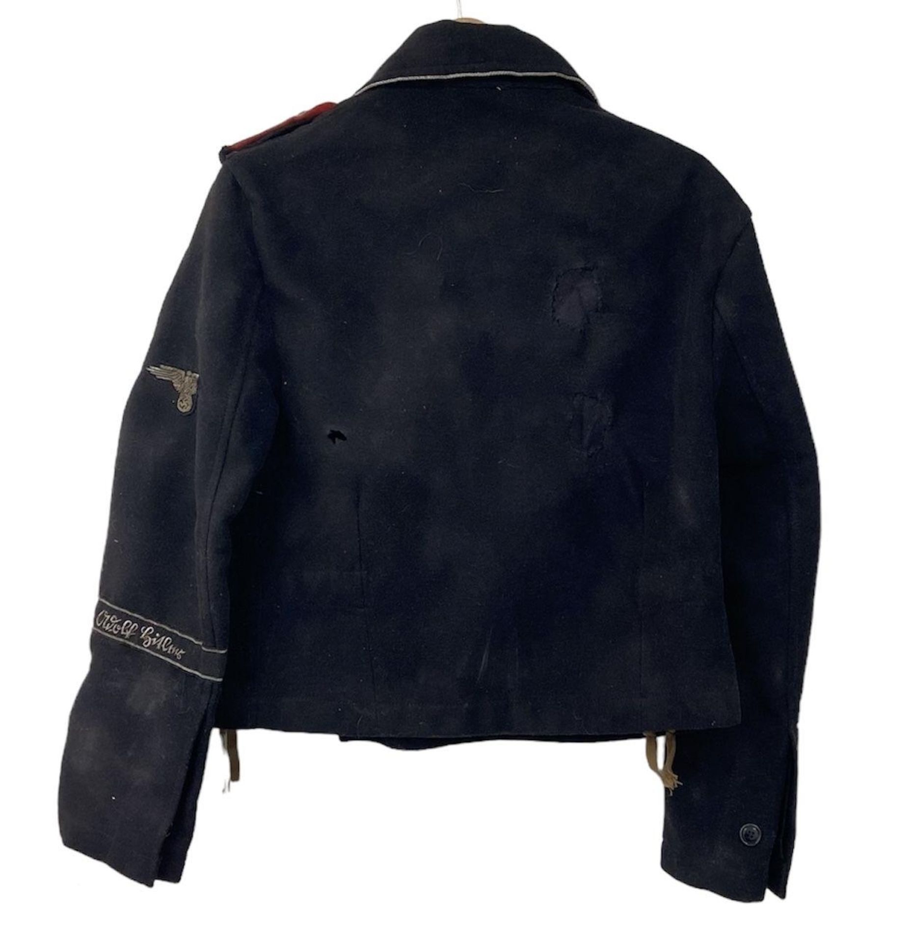 The Dirty Dozen Movie Prop Waffen SS Panzer Wrap Jacket There are some patched holes in the back - Bild 2 aus 9