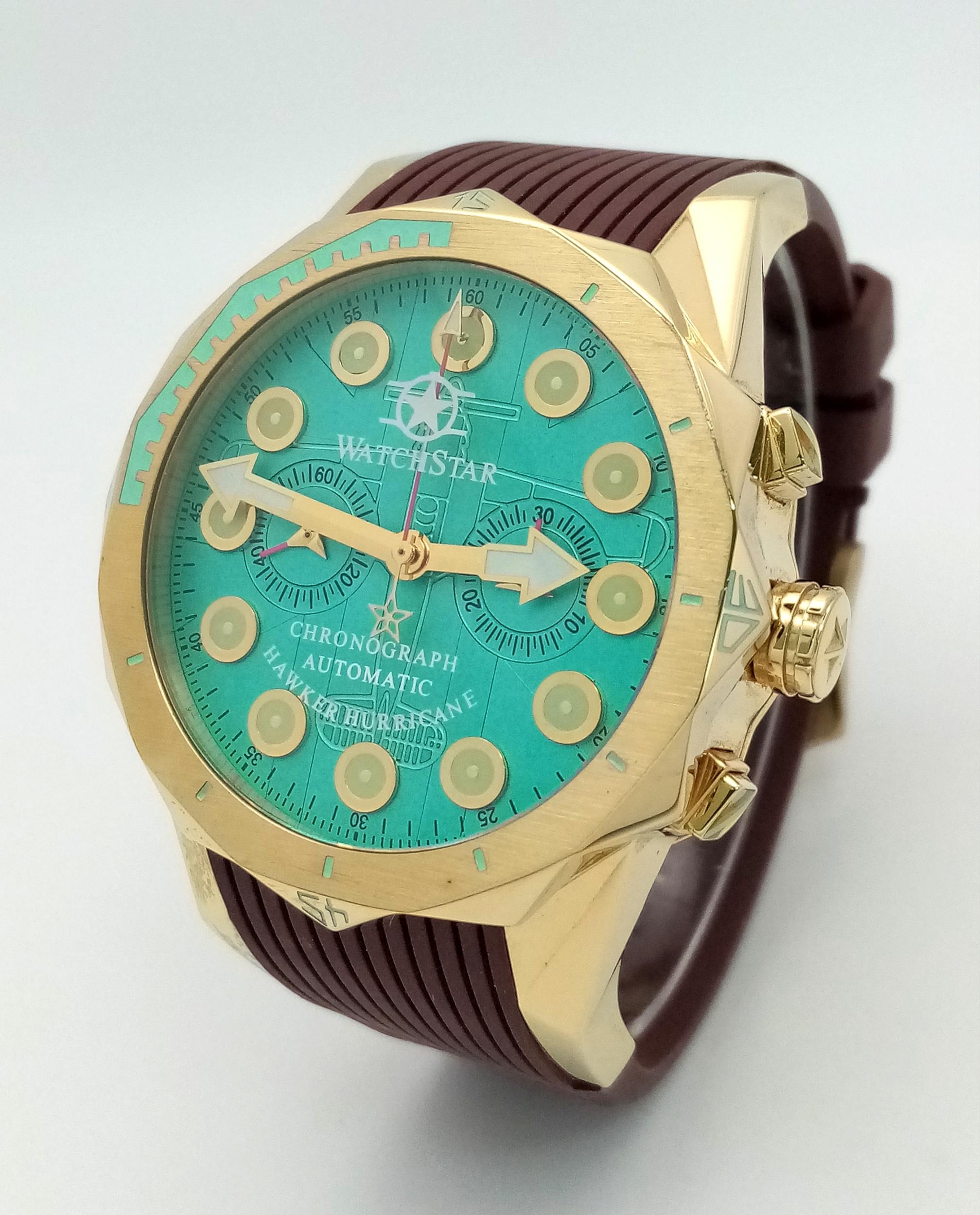 An Unworn, Military DNA, Watch Commemorating the Hawker Hurricane. The Watch is An Automatic 33 - Image 2 of 7