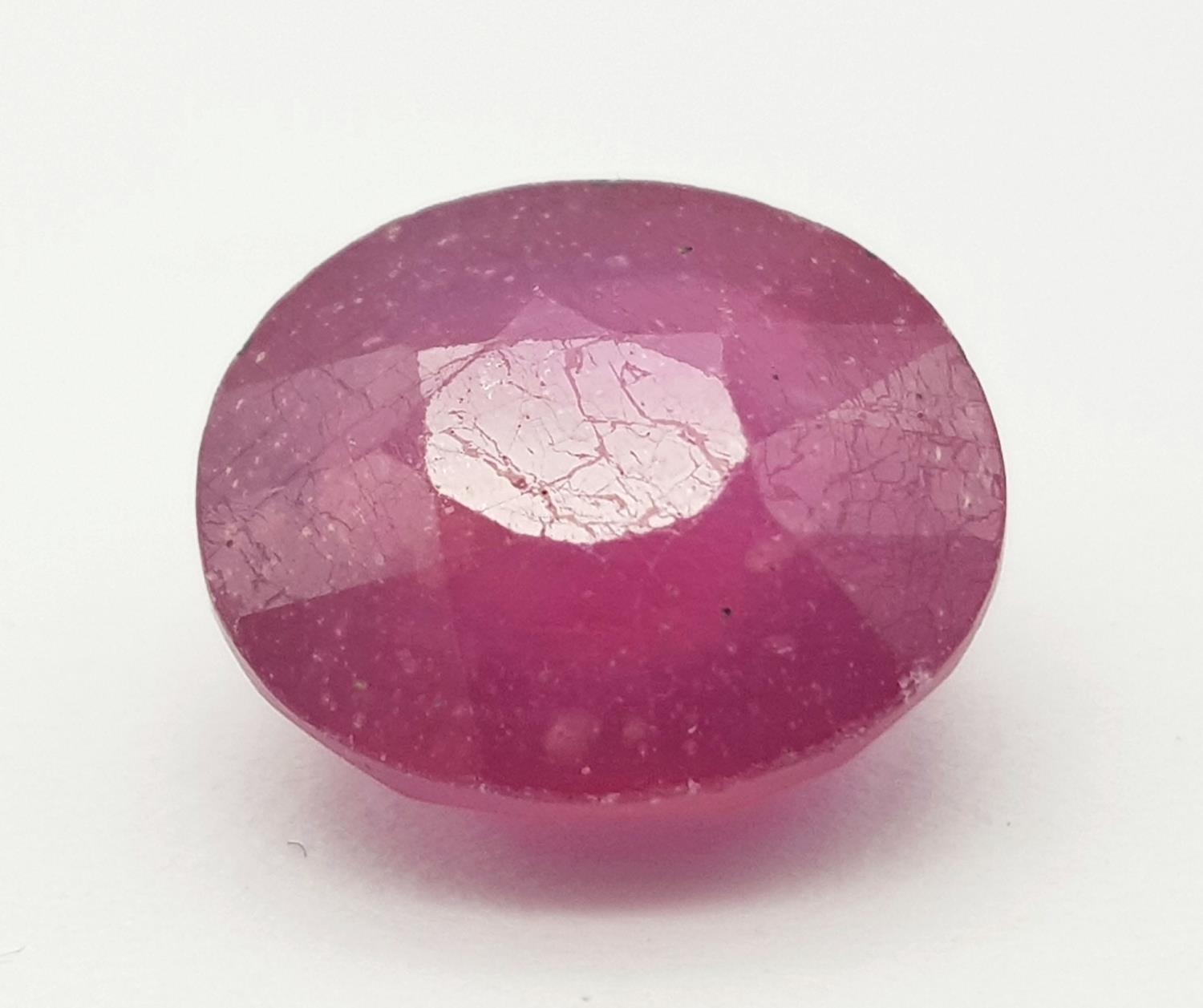 A 8.87ct Madagascan Ruby Gemstone - AIG Certified.