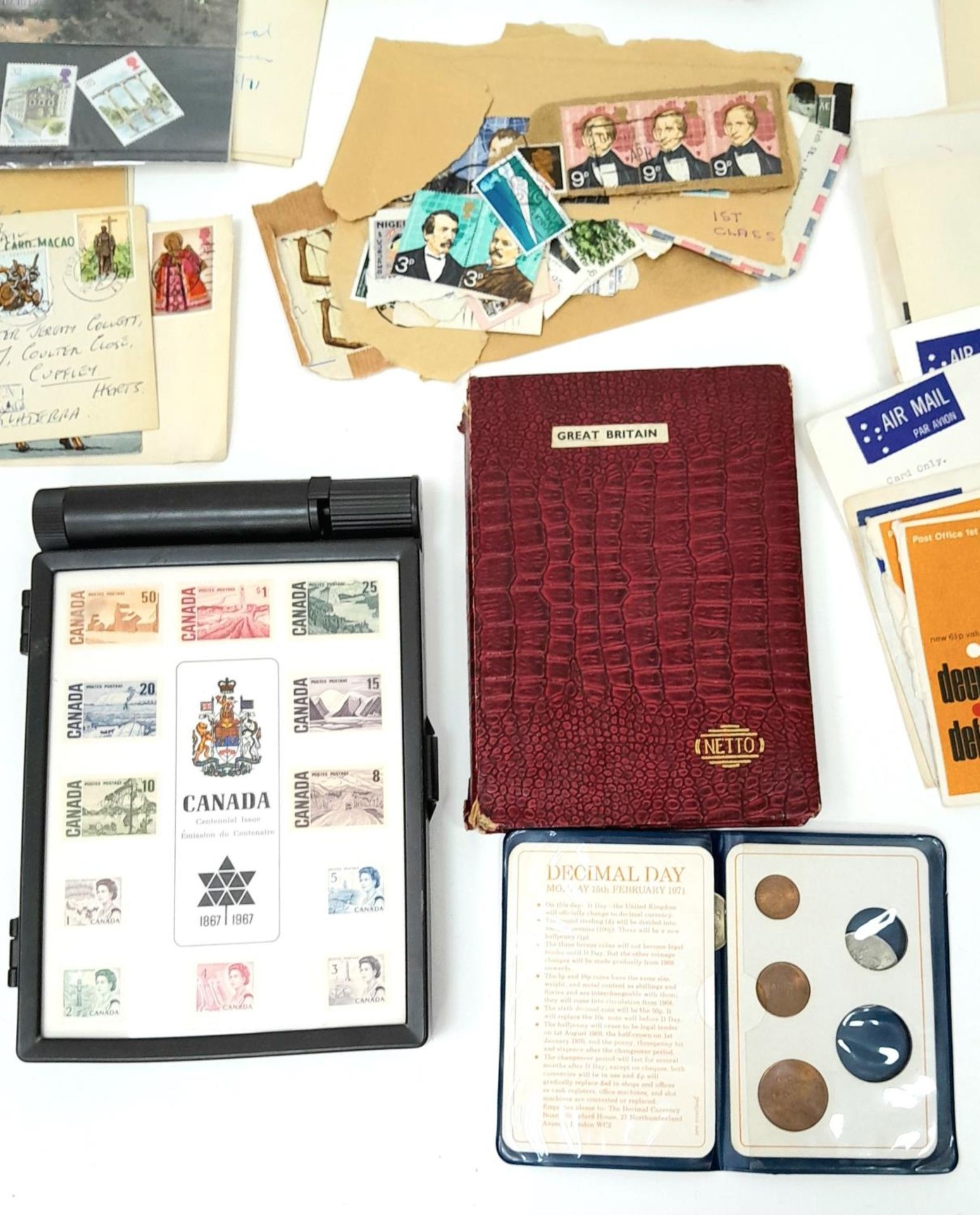 A Stamp and Coin Collection - Perfect for a starter. - Bild 5 aus 7