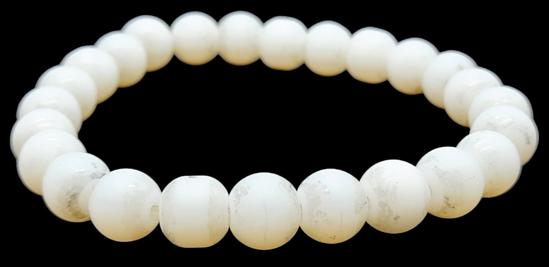 An Amazonite Expandable Bracelet. 7mm beads, 16g total weight. - Image 3 of 4