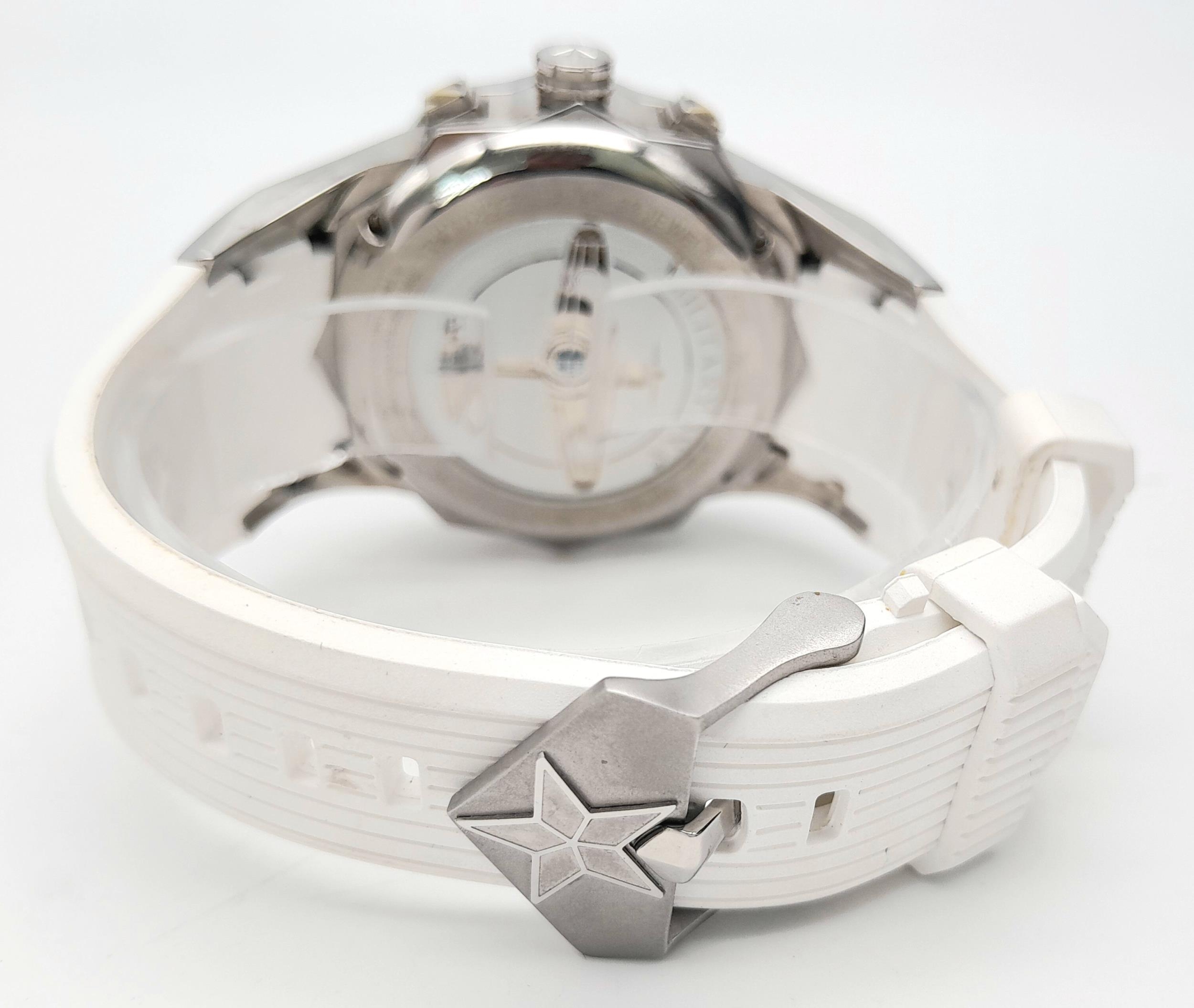 An Unworn, Military DNA, Automatic Chronograph Watch Commemorating the WW2 Japanese Zero Aircraft. - Image 5 of 10