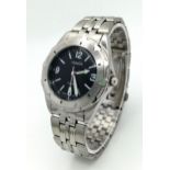 An Unworn Stainless Steel Quartz Watch by Bijoux Terner. 38mm Including Crown, Comes with original