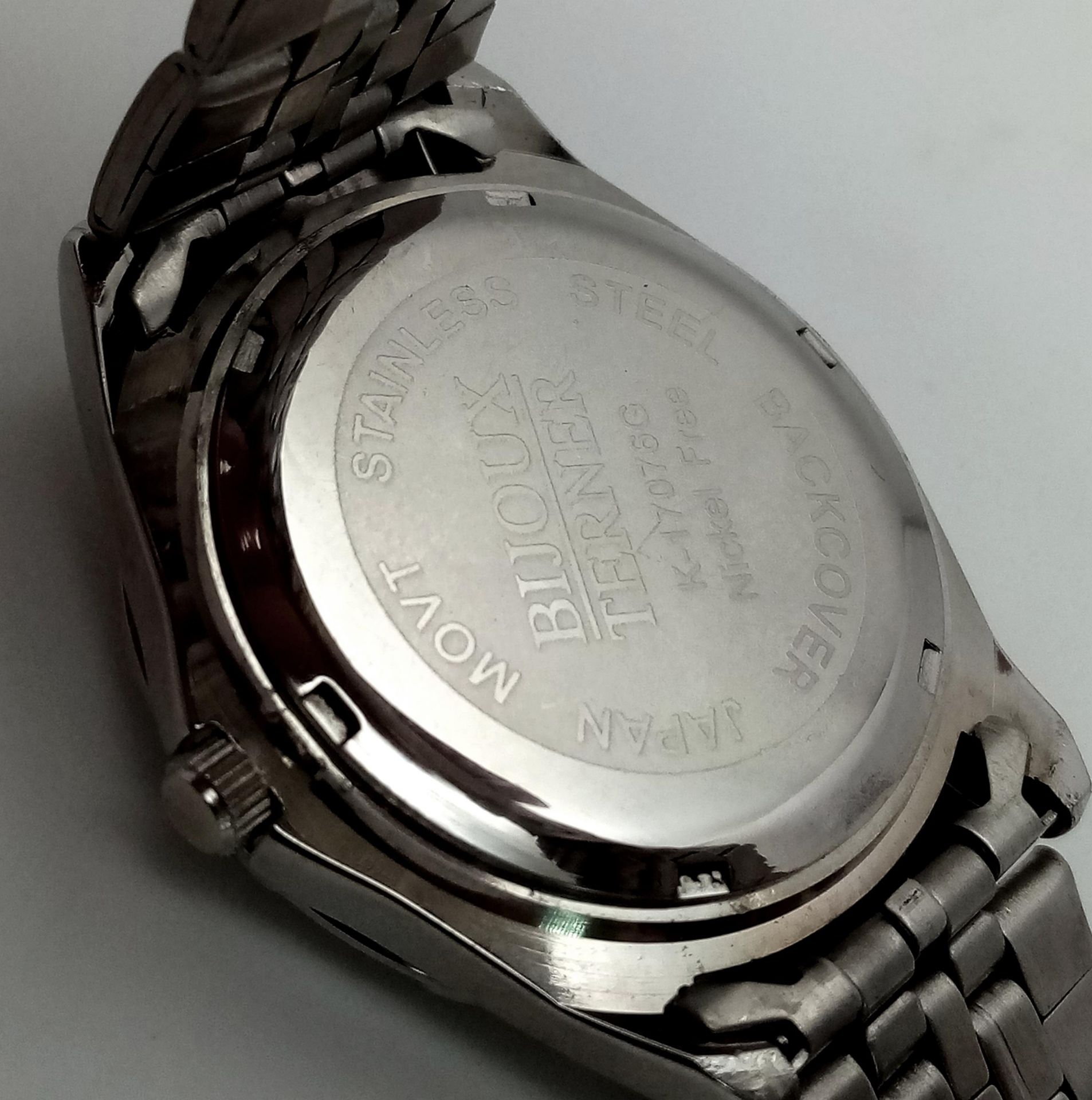 An Unworn Stainless Steel Quartz Watch by Bijoux Terner. 38mm Including Crown, Comes with original - Bild 6 aus 6