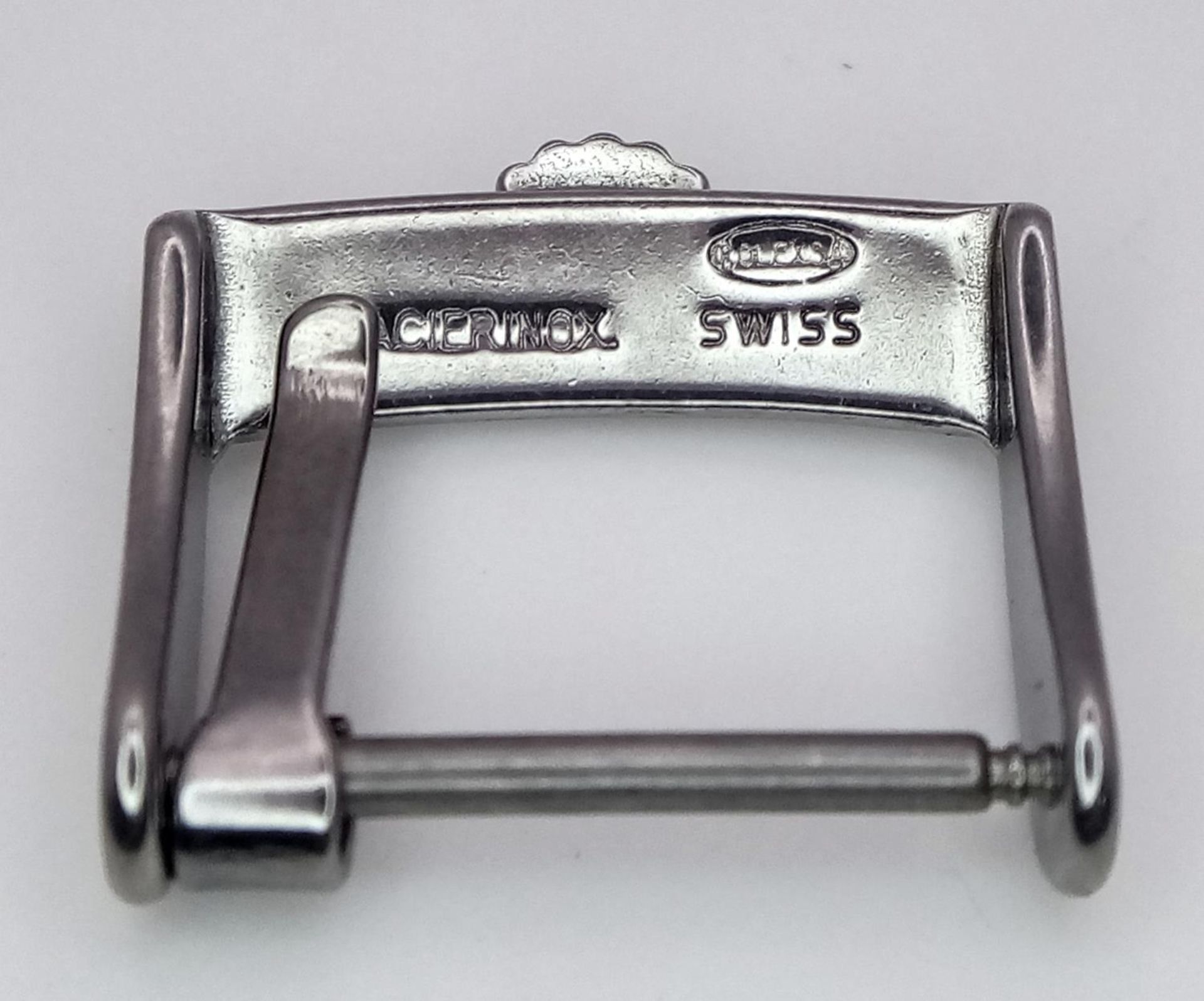 A Rolex Branded Watch Strap Buckle. - Image 3 of 4