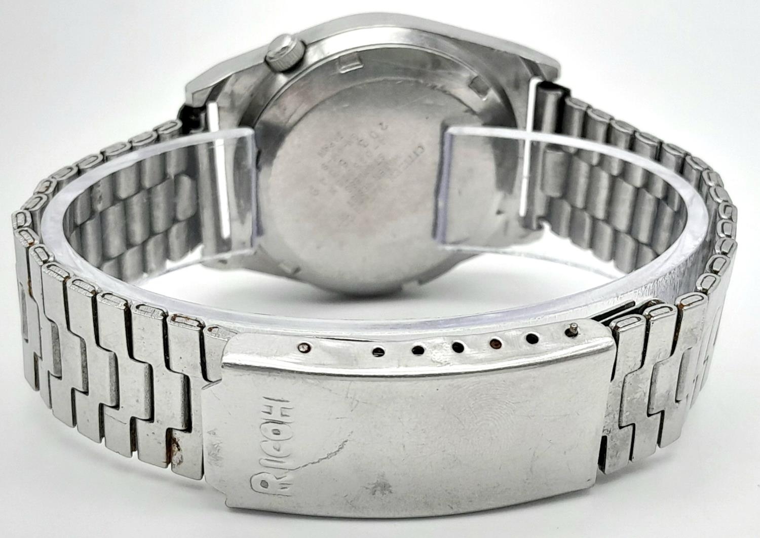 A Vintage Citizen Automatic Gents Watch. Stainless steel bracelet and case - 33mm. - Image 4 of 6