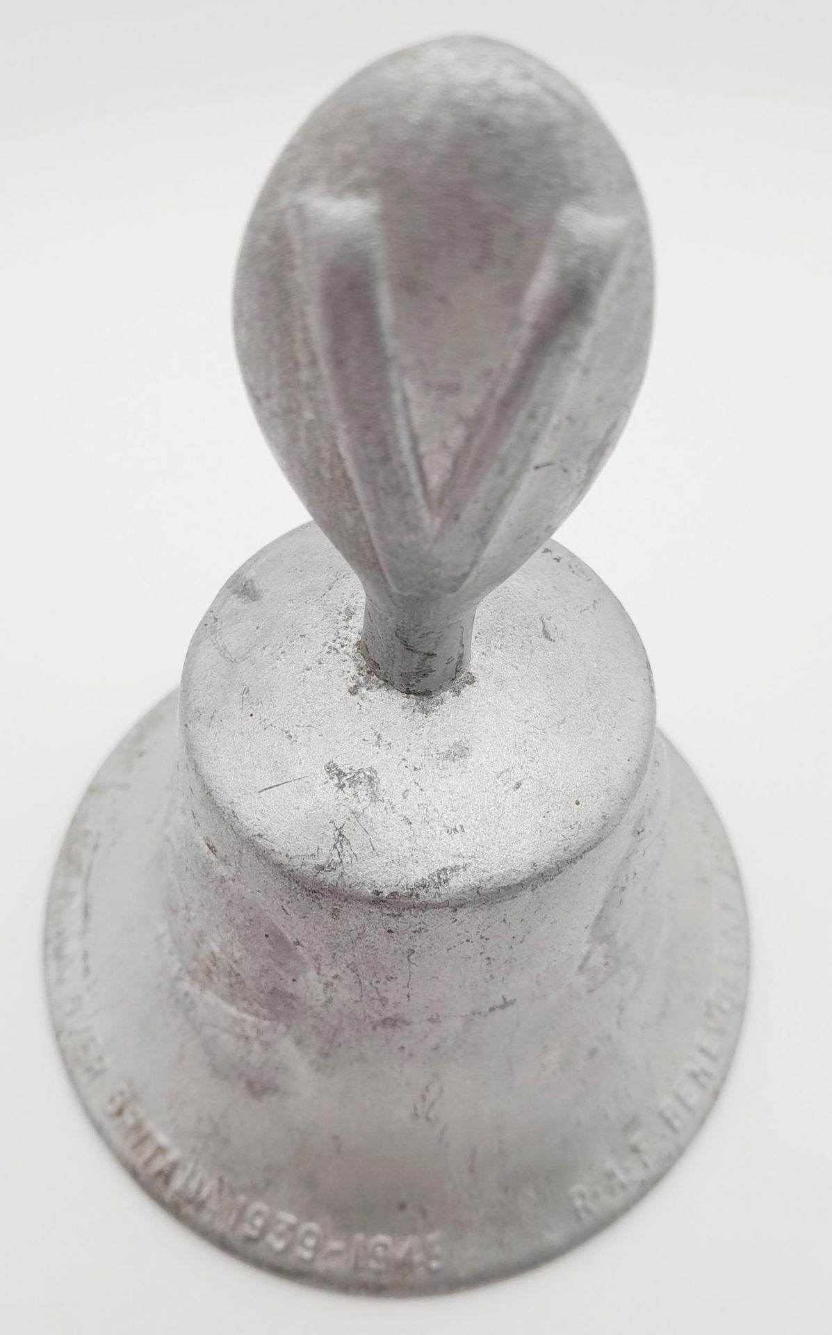 RAF Benevolent Fund Bell Made From German Aircraft Shot Down Over Britain 1939 - 1945. Funds - Image 2 of 5