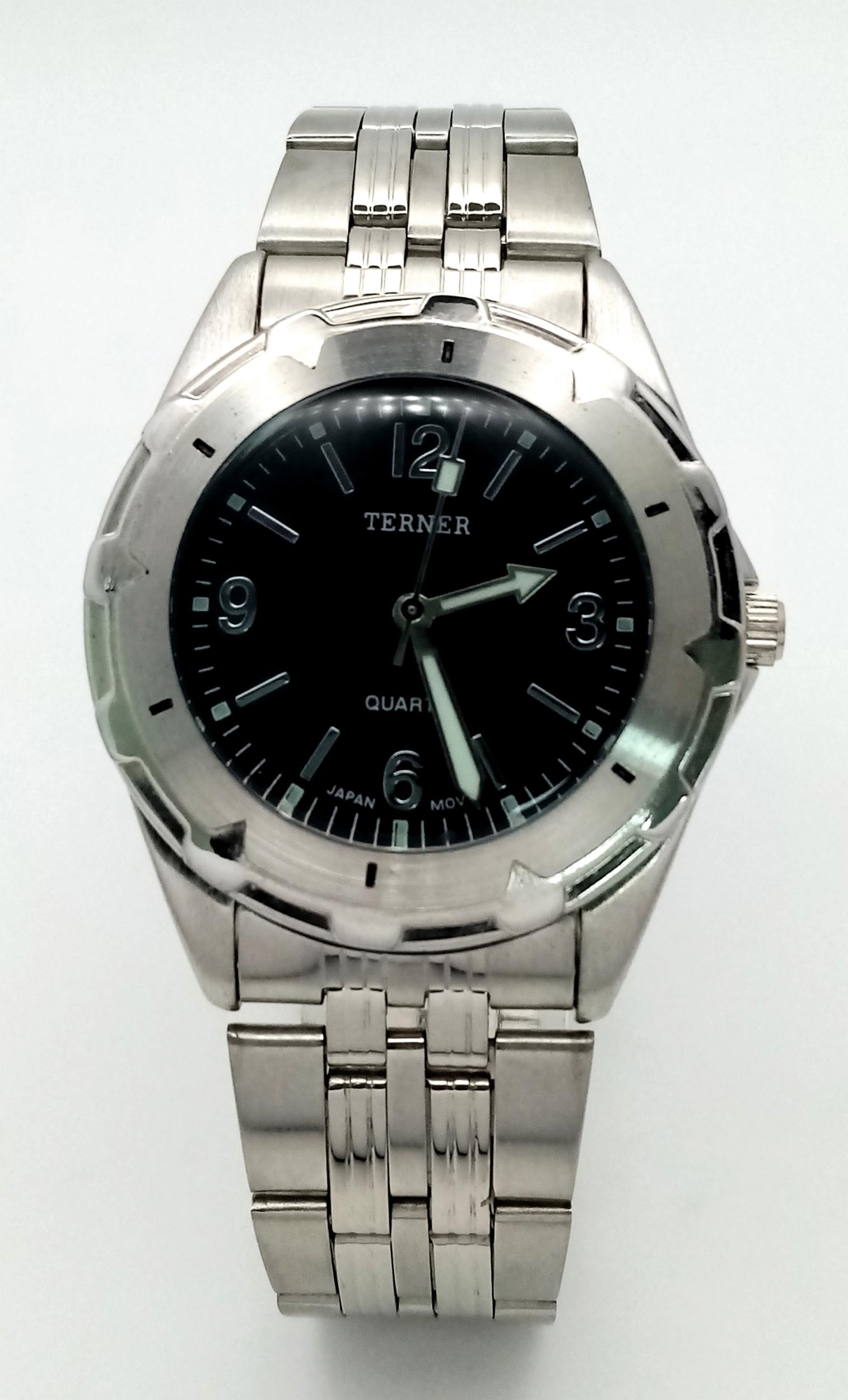 An Unworn Stainless Steel Quartz Watch by Bijoux Terner. 38mm Including Crown, Comes with original - Image 2 of 6