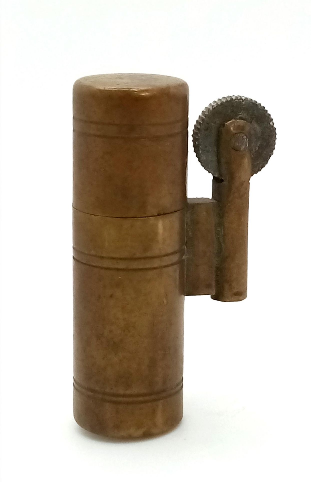 Original WW1 British Tommy Trench Lighter. Circa 1915. Small and compact could be lit in a cupped - Image 4 of 12