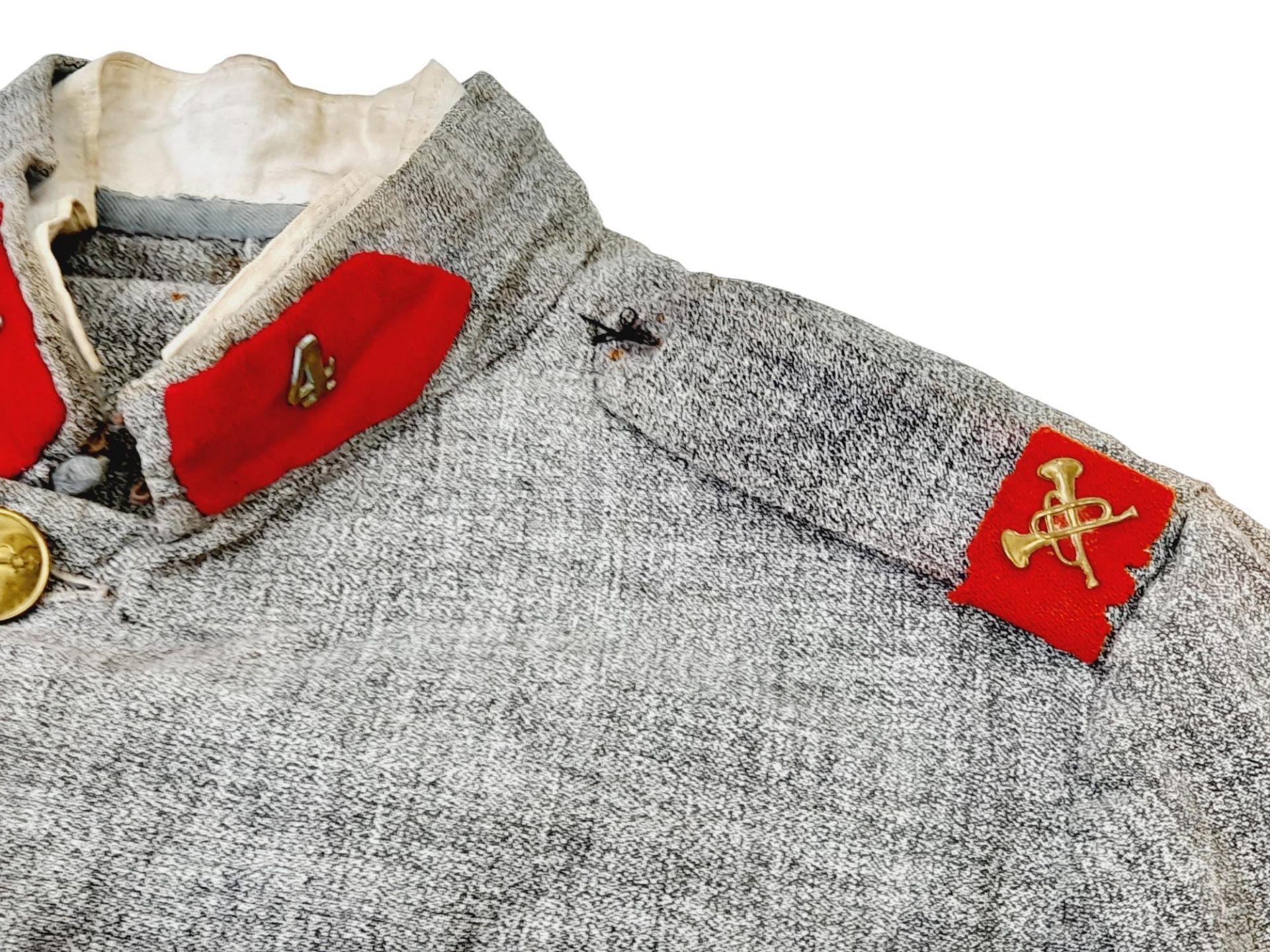 WW1 Portuguese Pioneers Tunic, complete with the following Medals: Portuguese Victory Medal, - Bild 5 aus 14