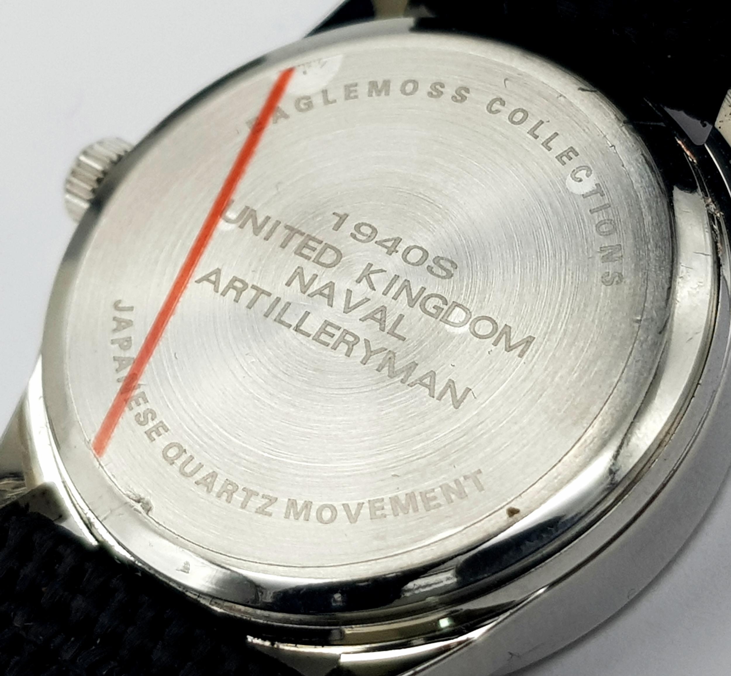 Three Unworn Military Homage Watches Comprising; 1) A 1940’s Design British RAF Navigator Watch ( - Image 5 of 6