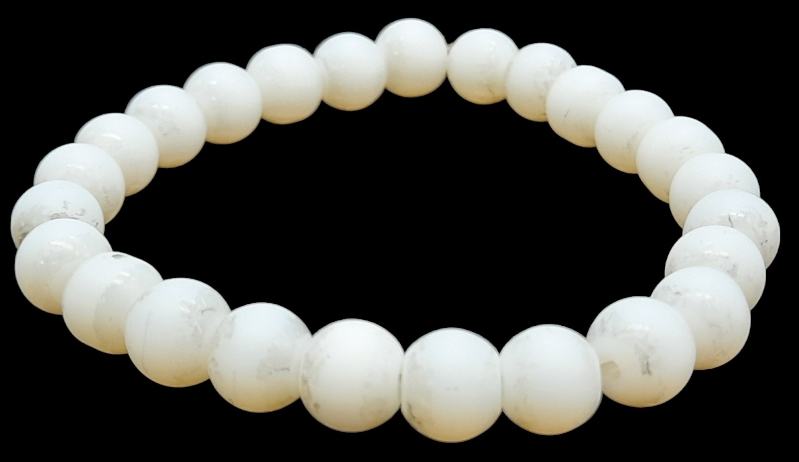 An Amazonite Expandable Bracelet. 7mm beads, 16g total weight. - Image 2 of 4