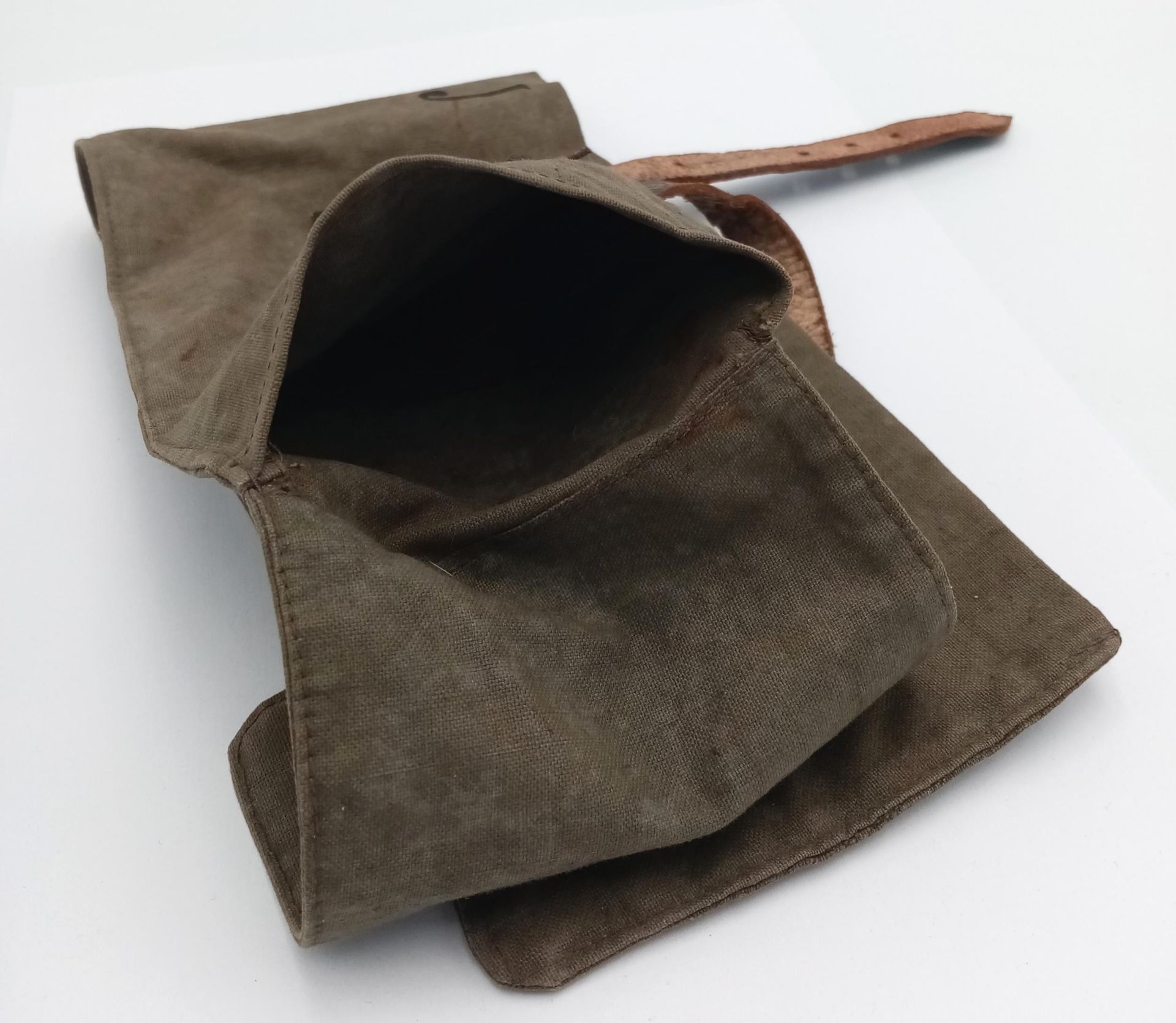 WW2 German Hitler Youth Tent Peg Bag. - Bild 2 aus 3