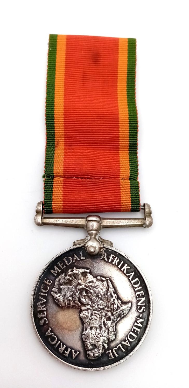 An African Service Medal with Ribbon - Awarded to J.W. Minogue. - Bild 3 aus 3