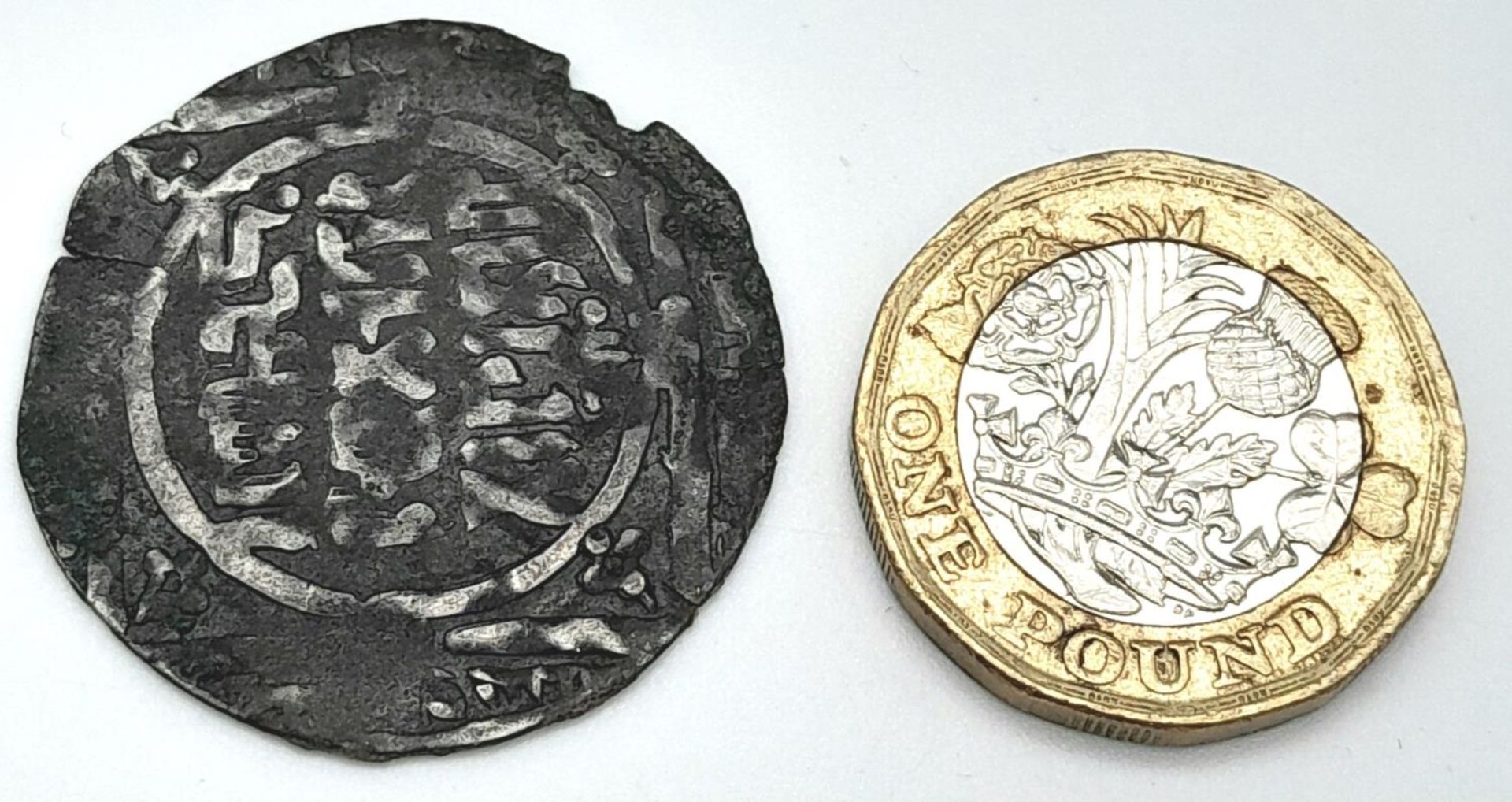 An Ancient Islamic Il-khanid -AR Dirham Coin. 13th century AD. - Bild 4 aus 4