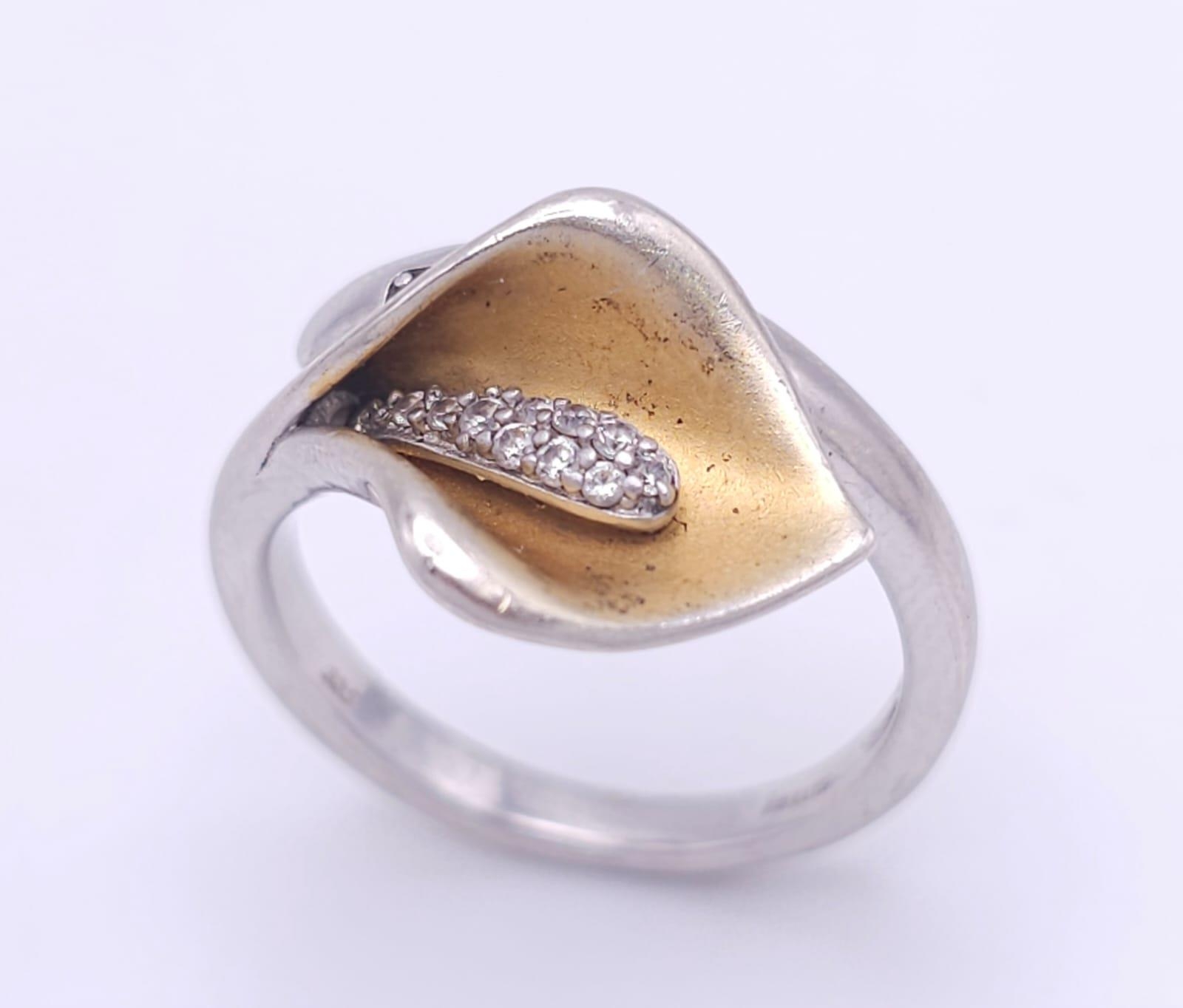 Three Different Style Fancy Sterling Silver Rings - 2 x P, 1 x N. 21.2g total weight. Ref: 016551. - Image 15 of 19