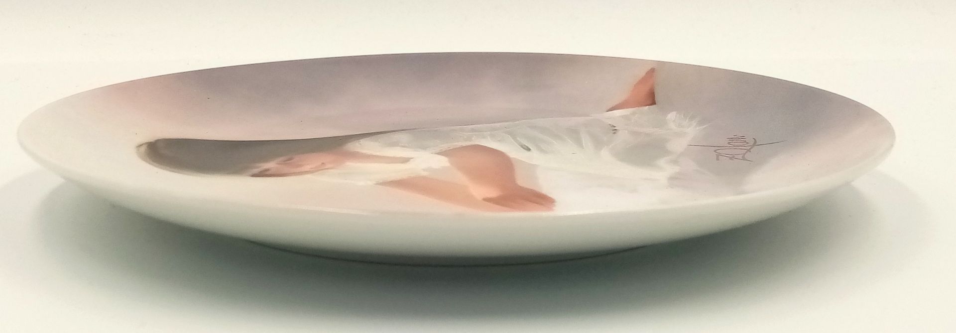 A Donald Zolan Tender Beginnings Limited Edition Ceramic Plate. Comes with COA and original - Bild 4 aus 5