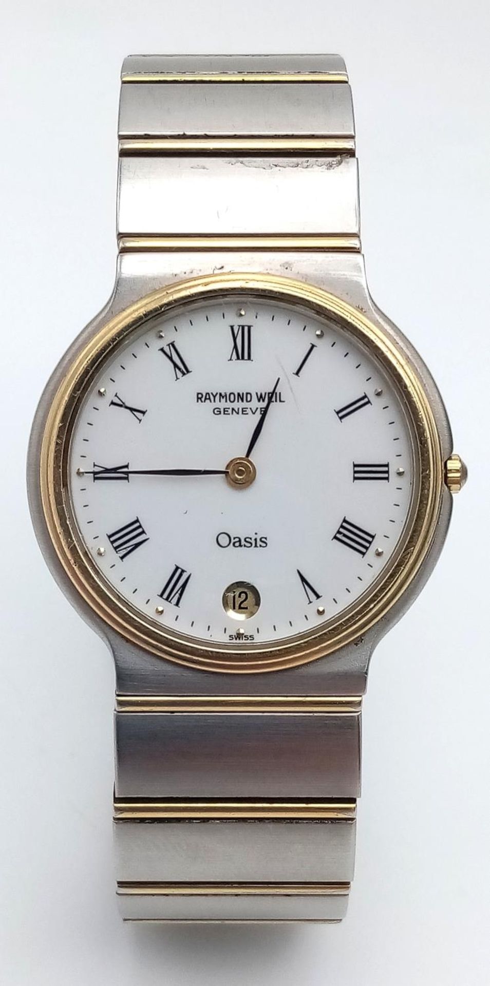 A Raymond Weil Oasis Quartz Watch. Stainless steel bracelet and case - 32mm. White dial. In - Bild 2 aus 5