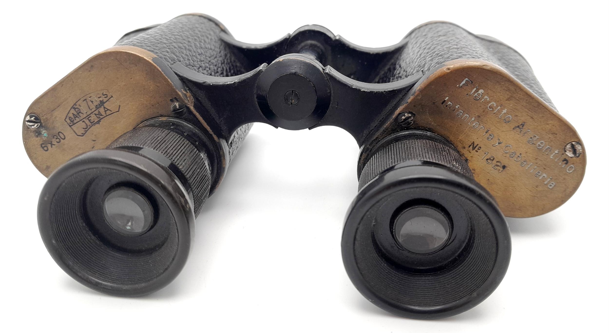 Genuine Falklands War Veteran Bring Back. Argentinian Binoculars taken from an Argentine Soldier - Bild 3 aus 6