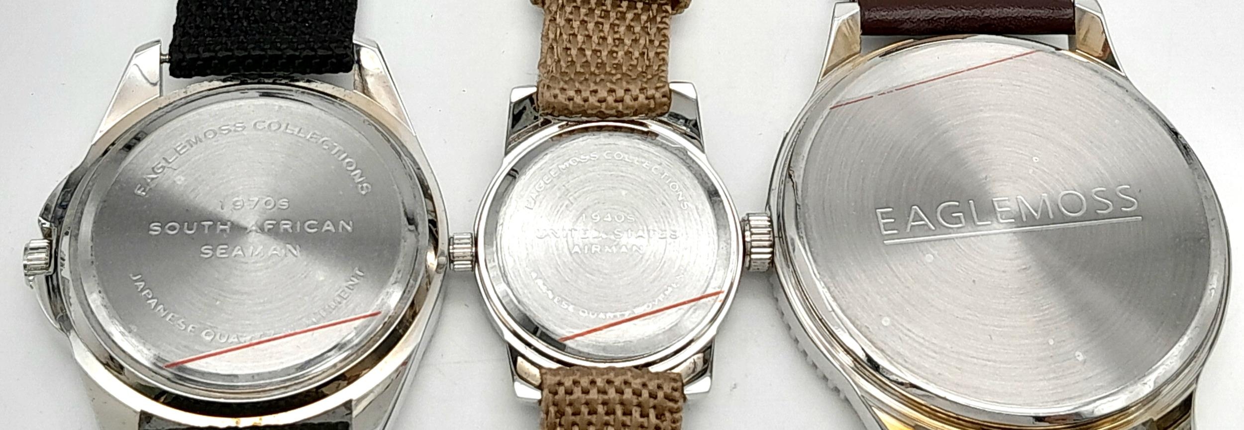 Three Unworn Military Homage Watches Comprising; 1) A German Laco Design Pilots Aviator Watch ( - Image 5 of 6