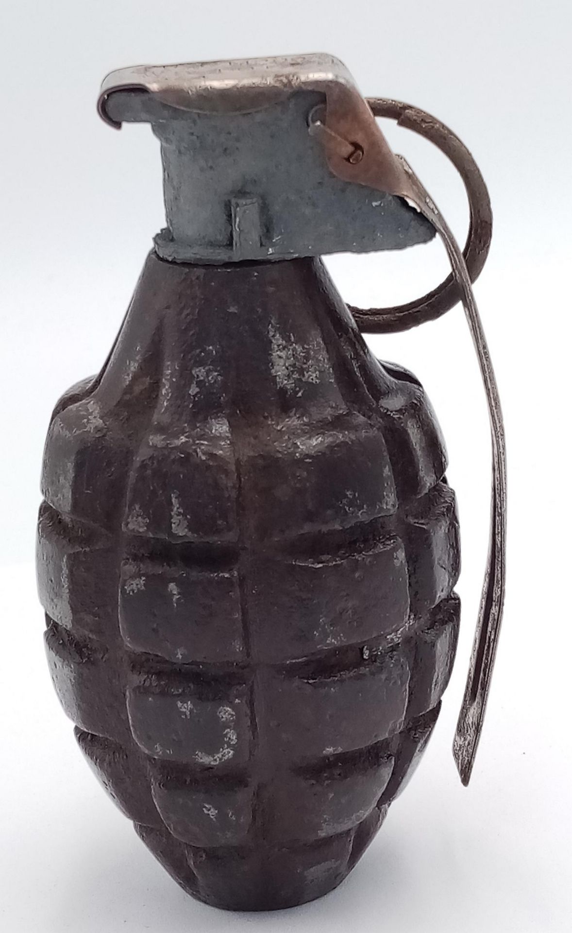 INERT WW2 Normandy Relic US Pineapple Grenade. This Grenade is one of several that were found in the - Image 2 of 5