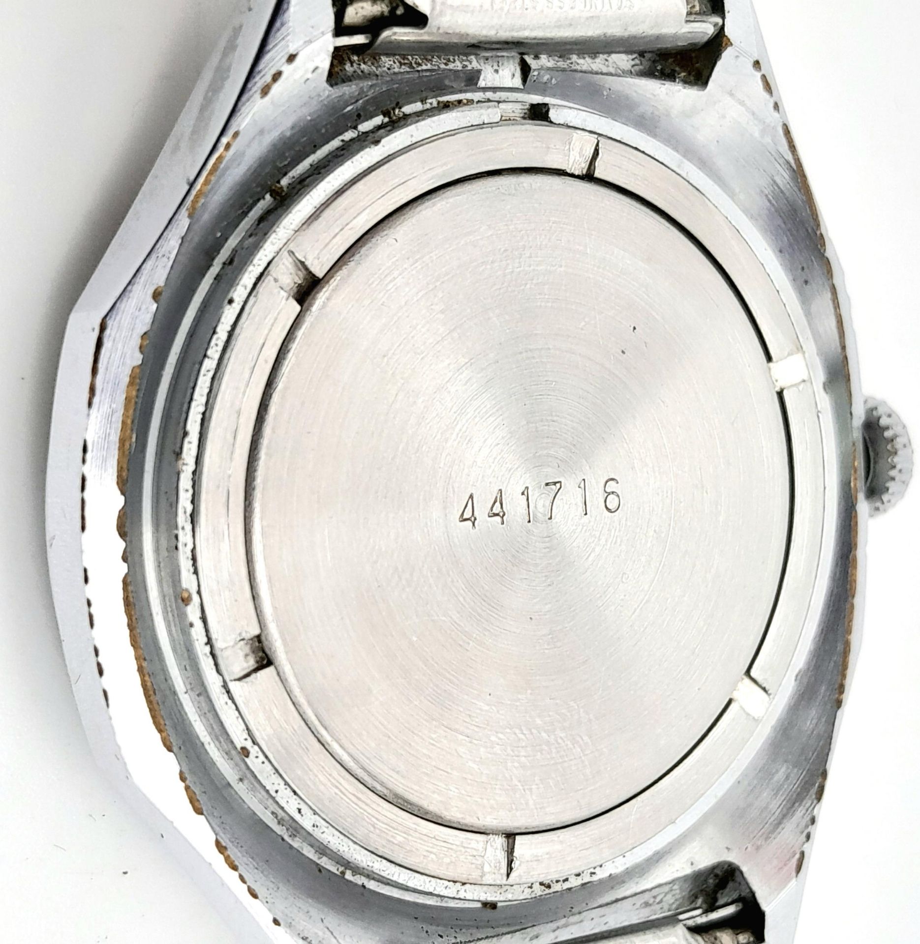 A Vintage Russian Soviet CCCP Manual Wind Stainless Steel Date Watch. 40mm Including Crown. Full - Image 5 of 6