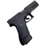 A Glock Gap 8mm Top Vented Blank Firing Pistol. Over 18 only. UK sales only. Blank guns should