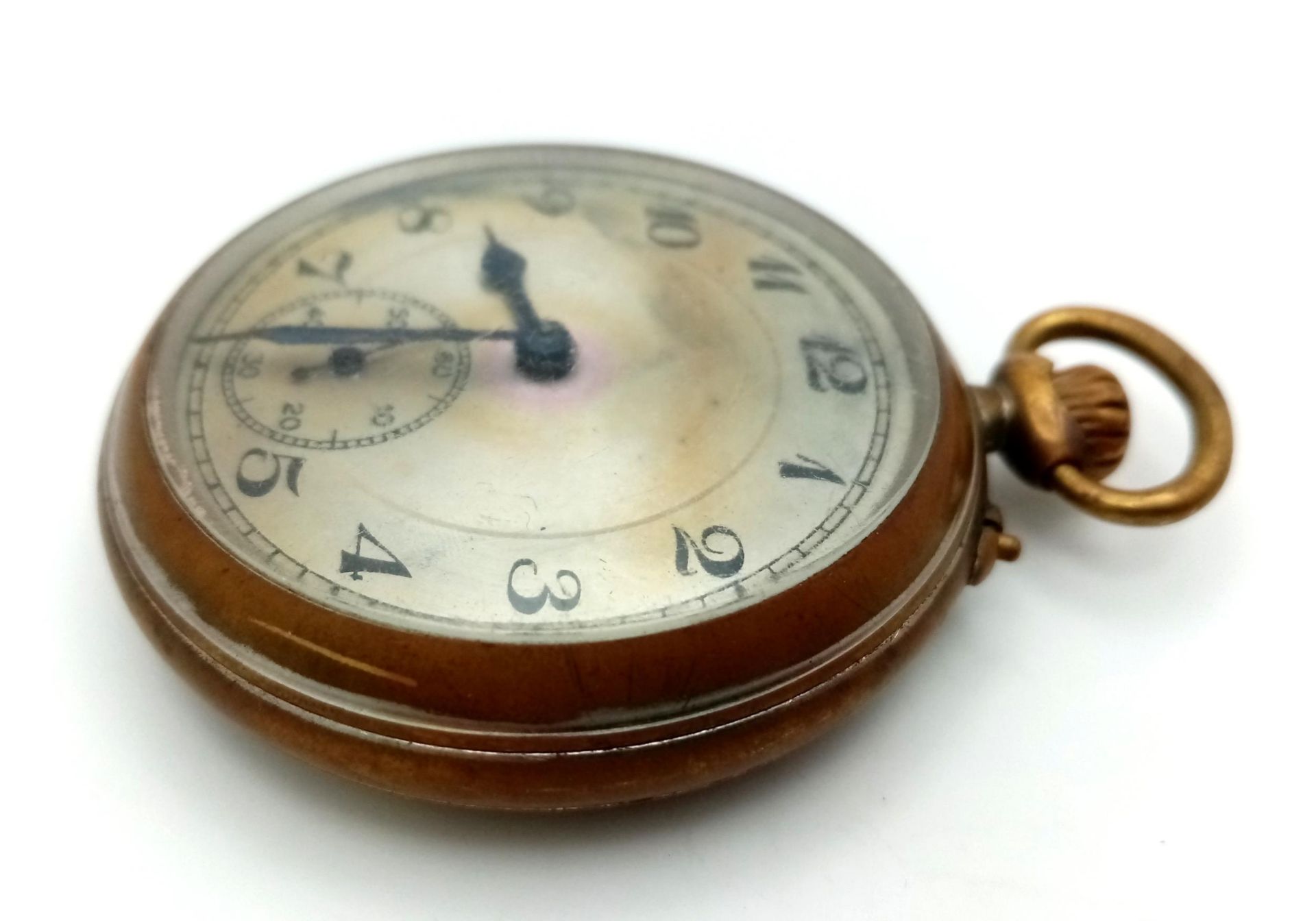 WW2 Period German Pocket Watch dedicated to a Soldier in the II/SS Germania Regiment which were - Image 3 of 4