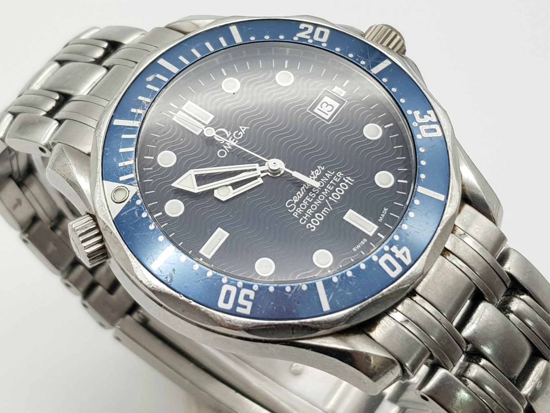 An Omega Seamaster Professional Automatic Gents Watch. Model 2532. Stainless steel bracelet and case - Bild 3 aus 7