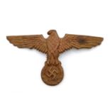 WW2 Kriegsmarine Tropical Hat Badge.