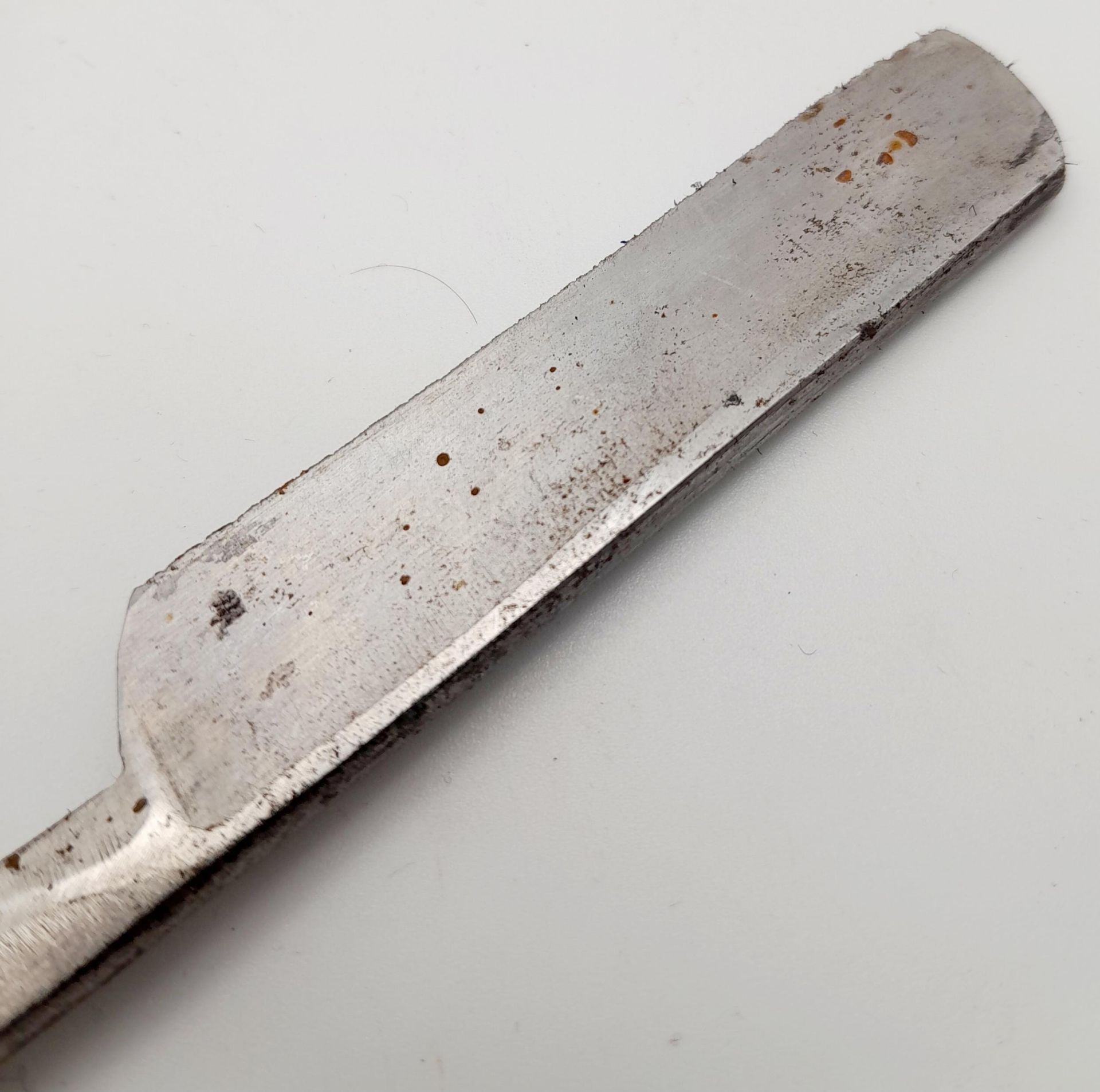 3rd Reich Period Waffen SS Etched Cut Throat Razor. - Image 3 of 3