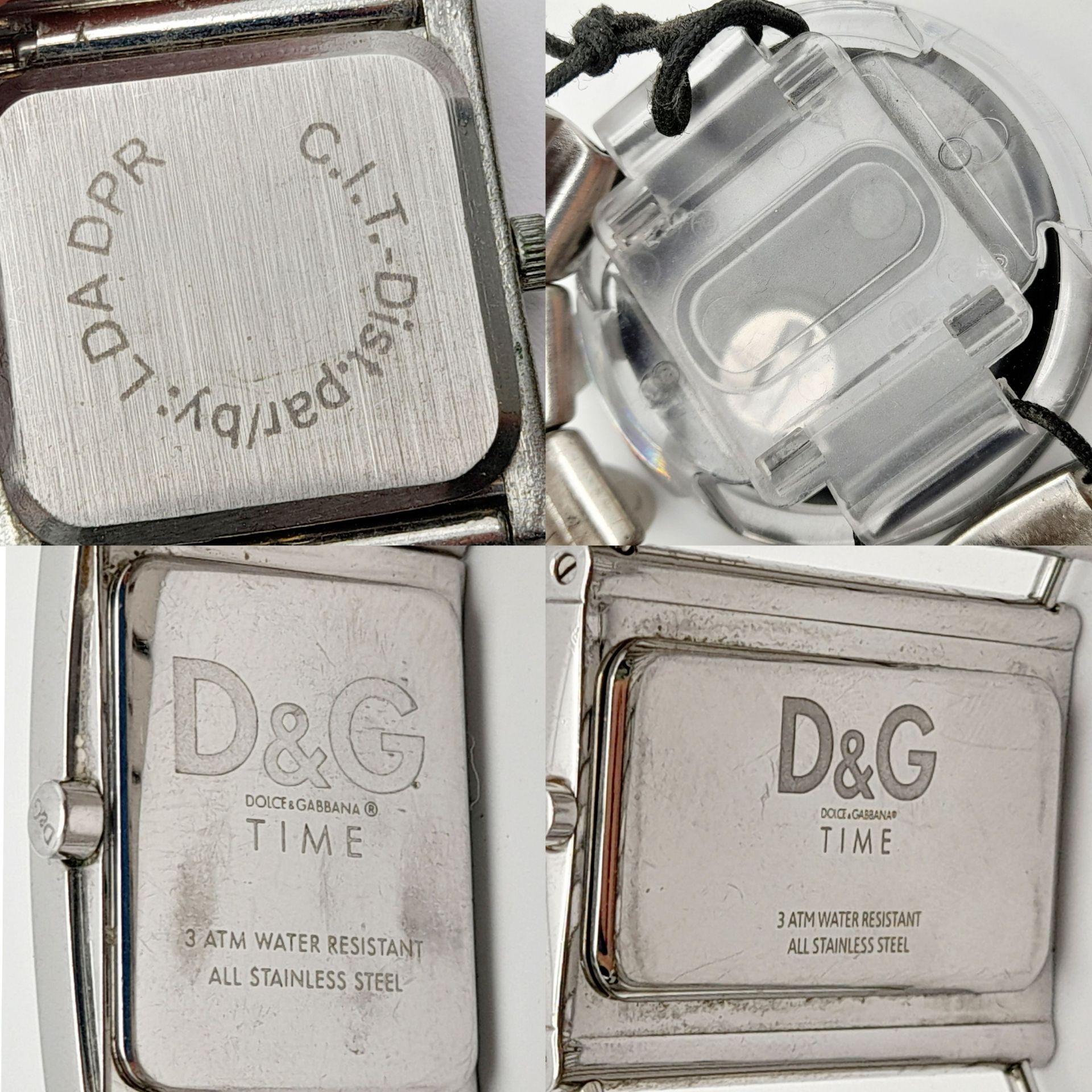 A Parcel of Four Vintage Ladies Bracelet Dress Watches. Comprising: 1) A Crystal Set Wide Bar Quartz - Image 3 of 3