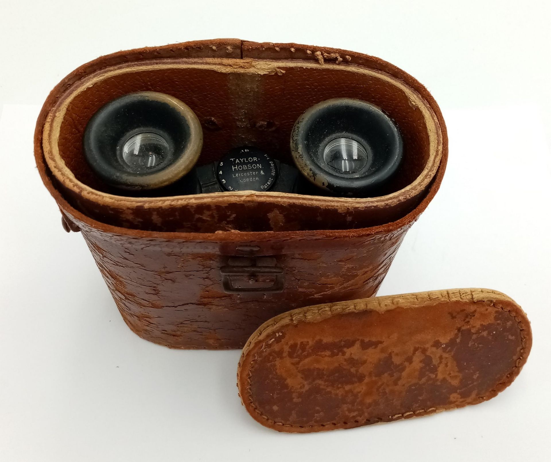 A pair of WW1 Private Purchase Binoculars own by Lt F.Coleman an Officer Observer in the Royal - Bild 4 aus 10